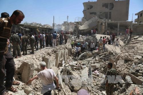 Syrische Armee und Kurden diskutieren Waffenruhe - ảnh 1